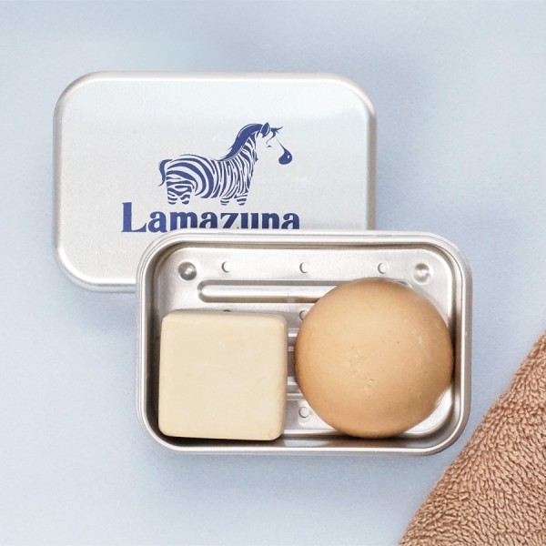 Porte-savon et Boîte de transport 2en1 Lamazuna
