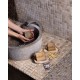 Porte savon rectangle Marbre sable Tadé