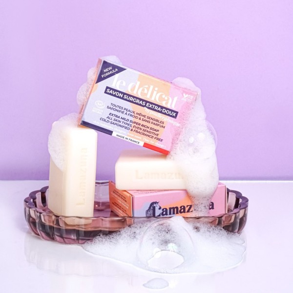 Savon tout doux Le Délicat Lamazuna