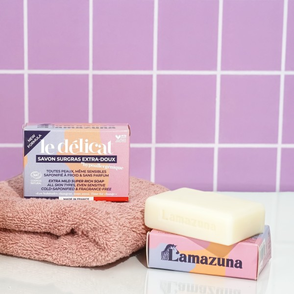 Savon tout doux Le Délicat Lamazuna