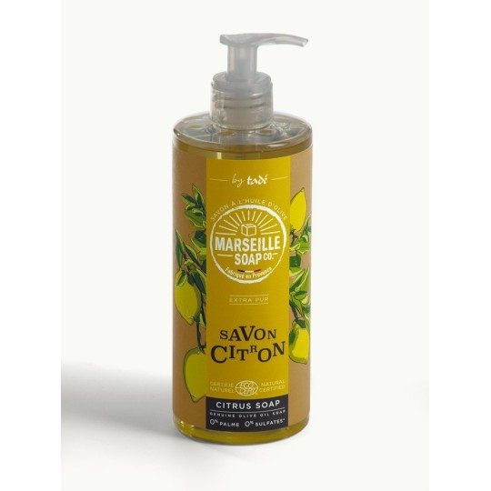Savon liquide de Marseille - Citron - Tadé