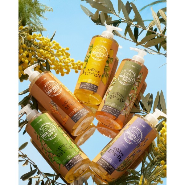 Gamme savons liquide de Marseille Tadé