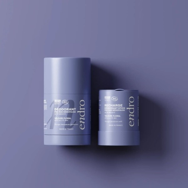 Recharge déodorant stick BIO 48H Velours Floral - Endro