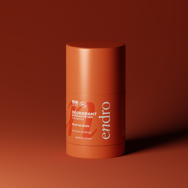 Déodorant stick rechargeable BIO 48H Éclat de Soleil - Endro cosmétiques