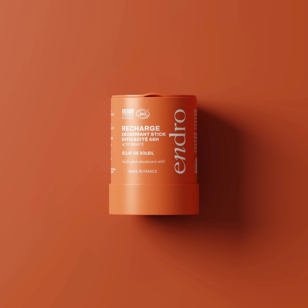 Recharge déodorant stick BIO 48H Éclat de Soleil - Endro cosmétiques