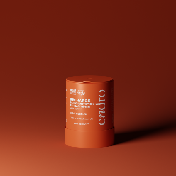 Recharge déodorant stick BIO 48H Éclat de Soleil - Endro cosmétiques