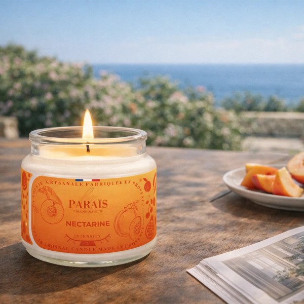 Bougie parfumée Mistral des Sens - Nectarine