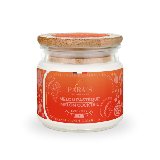 Bougie parfumée - Melon Pastèque 150 ml - Le Paraïs