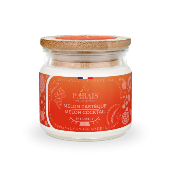 Bougie parfumée - Melon Pastèque 150 ml - Le Paraïs