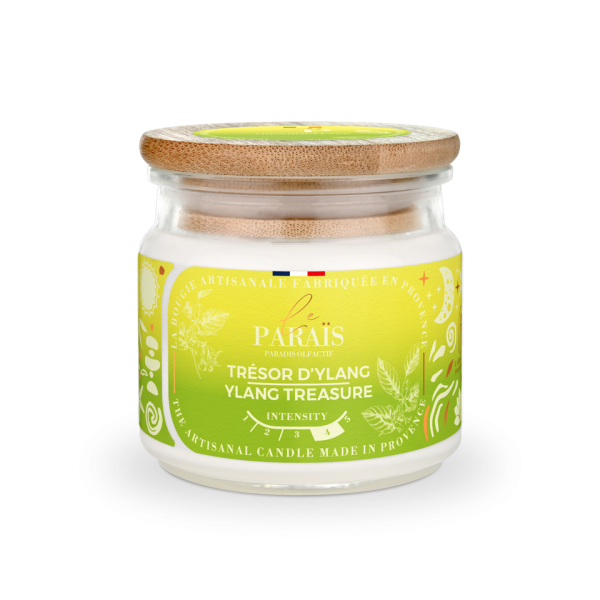 Bougie parfumée - Trésor d'Ylang 150 ml - Le Paraïs