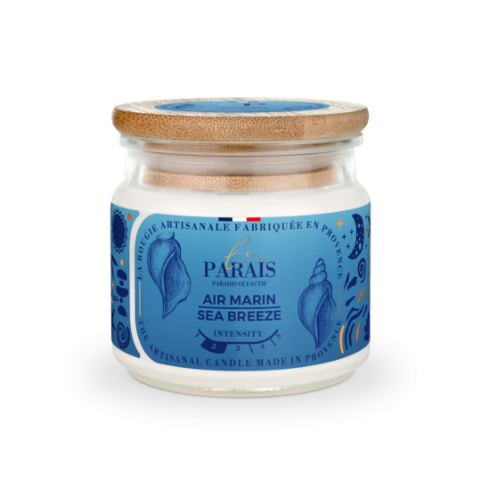 Bougie parfumée - Air Marin 150 ml - Le Paraïs