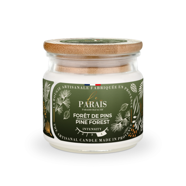 Bougie parfumée - Forêt de Pins 150 ml - Le Paraïs