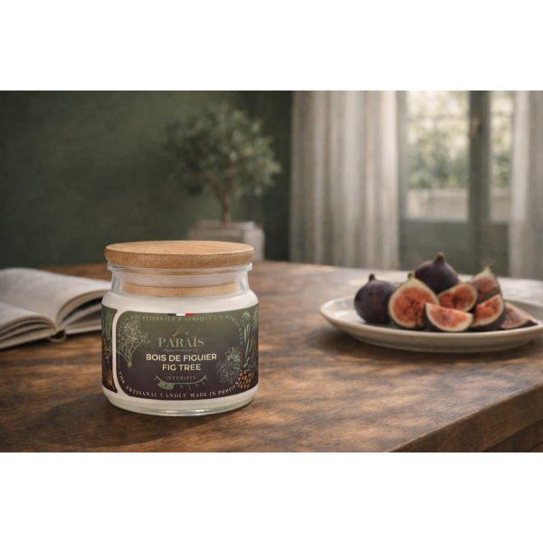 Bougie parfumée - Bois de Figuier 150 ml - Le Paraïs