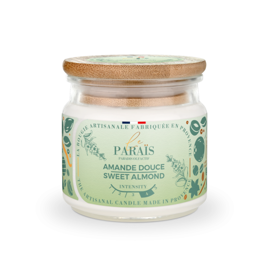 Bougie parfumée - Amande Douce 150 ml - Le Paraïs