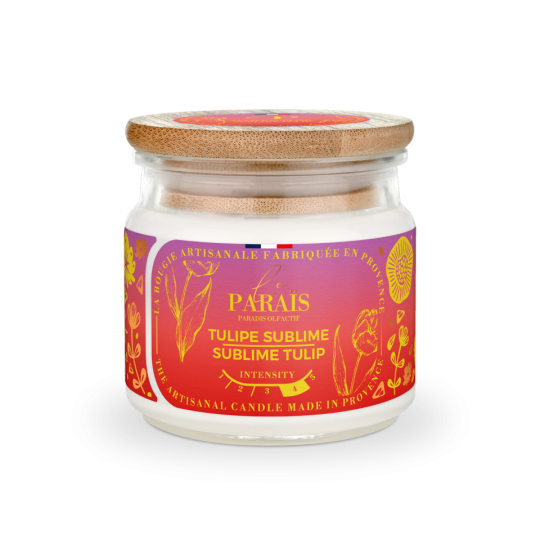 Bougie parfumée - Tulipe Sublime 150 ml - Le Paraïs