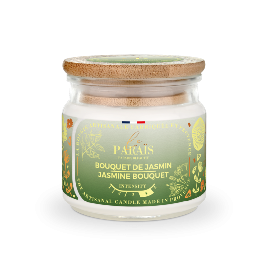 Bougie parfumée - Bouquet de Jasmin 150 ml - Le Paraïs