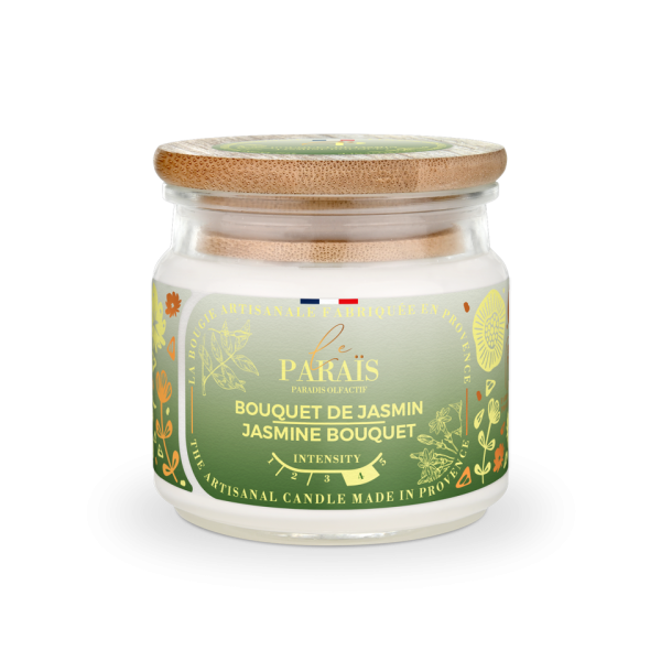 Bougie parfumée - Bouquet de Jasmin 150 ml - Le Paraïs