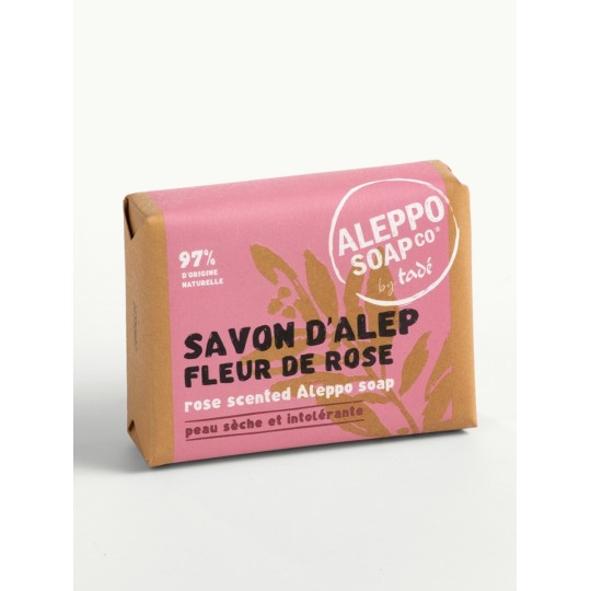 Savon d'Alep surgras - Fleur de Rose - Tadé