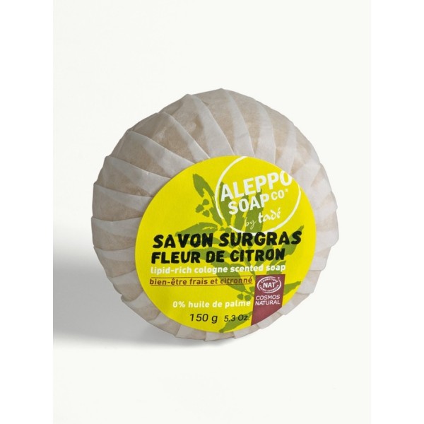 Savon surgras parfumé Fleur de Citron - Tadé